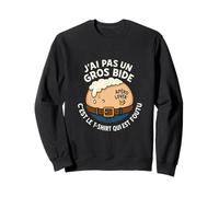 J'Ai Pas Un Gros Bide C'est Le Tee Shirt Qui Apéro Humour Sweatshirt