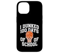 J'Ai passé 100 Jours à m'amuser au Basket à l'école Coque pour iPhone 14