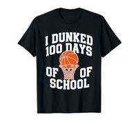 J'Ai passé 100 Jours à m'amuser au Basket à l'école T-Shirt