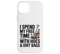 J'Ai passé Mon Temps Libre avec Un Ventilateur de Jardin avec Tuyau et Sacs à saleté Coque pour iPhone 14 Plus