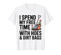 J'Ai passé Mon Temps Libre avec Un Ventilateur de Jardin avec Tuyau et Sacs à saleté T-Shirt