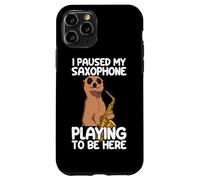 J'Ai Paused My Saxophone Playing Saxophone Joueur de Saxophone Coque pour iPhone 11 Pro