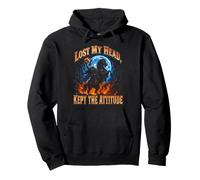 J'Ai Perdu la tête, J'Ai gardé l'attitude Halloween Sweat à Capuche