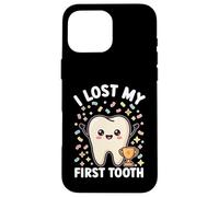 J'Ai Perdu ma première dent Funny Cute Tooth Out Coque pour iPhone 16 Pro Max