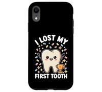 J'Ai Perdu ma première dent Funny Cute Tooth Out Coque pour iPhone XR