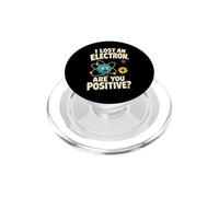 J'Ai Perdu Un Professeur de Physique Amusant sur Les électrons PopSockets PopGrip pour MagSafe
