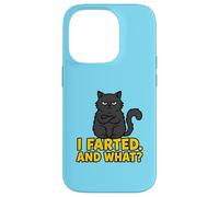 J'Ai pété et Quelle drôle d'attitude impertinente de Chat Noir Coque pour iPhone 14 Pro