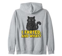 J'Ai pété et Quelle drôle d'attitude impertinente de Chat Noir Sweat à Capuche