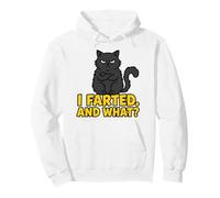 J'Ai pété et Quelle drôle d'attitude impertinente de Chat Noir Sweat à Capuche
