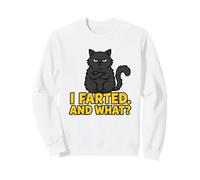 J'Ai pété et Quelle drôle d'attitude impertinente de Chat Noir Sweatshirt