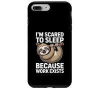 J'Ai Peur de Dormir Parce Que Le Travail Existe Coque pour iPhone 7 Plus/8 Plus