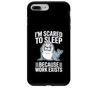 J'Ai Peur de Dormir Parce Que Le Travail Existe Coque pour iPhone 7 Plus/8 Plus