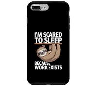 J'Ai Peur de Dormir Parce Que Le Travail Existe Coque pour iPhone 7 Plus/8 Plus