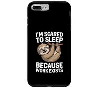 J'Ai Peur de Dormir Parce Que Le Travail Existe Coque pour iPhone 7 Plus/8 Plus