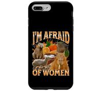 J'Ai Peur des Femmes Funny Capybara Meme Bootleg Y2K Graphic Coque pour iPhone 7 Plus/8 Plus