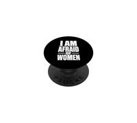 J'Ai Peur des Femmes, mème Sarcastique drôle PopSockets PopGrip Adhésif