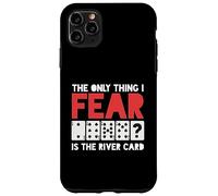 J'Ai Peur Seulement la rivière Carte Joueur de Poker Peur Poker Coque pour iPhone 11 Pro Max