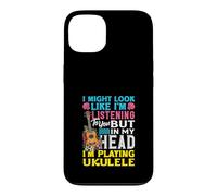 J'Ai Peut-être l'air d'écouter dans ma tête Que Je Joue du ukulélé Coque pour iPhone 13
