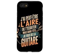 J'Ai Peut-Être L'Aire De T'Écouter Guitare Coque pour iPhone SE (2020) / 7/8