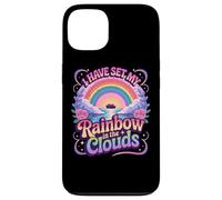 J'Ai placé Mon Arc-en-Ciel dans Les Nuages, scène vibrante Coque pour iPhone 13
