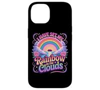 J'Ai placé Mon Arc-en-Ciel dans Les Nuages, scène vibrante Coque pour iPhone 14