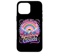 J'Ai placé Mon Arc-en-Ciel dans Les Nuages, scène vibrante Coque pour iPhone 16 Pro Max