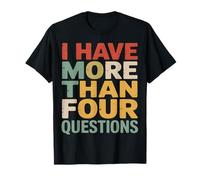 J'Ai Plus de Quatre Questions Pessah Retro T-Shirt