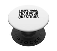 J'Ai Plus de Quatre Questions PopSockets PopGrip Adhésif