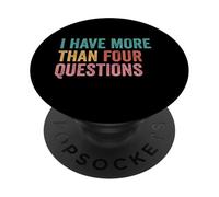 J'Ai Plus de Quatre Questions PopSockets PopGrip Adhésif