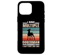 J'Ai Plusieurs Troubles de Doberman Dog Lover Puppy Paw Love Coque pour iPhone 16 Pro Max