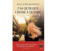 J'ai quelque chose à te dire