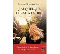 J'ai quelque chose à te dire