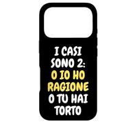 J'Ai Raison tu as tort | Ironiques et drôles Coque pour iPhone 17 Pro