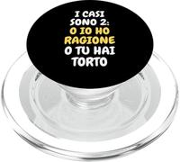 J'Ai Raison tu as tort | Ironiques et drôles PopSockets PopGrip pour MagSafe
