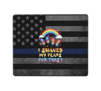 J'Ai Rasé Mes Lèvres pour Ça Tapis De Souris Douce Tapis Souris Bords Cousus Mouse Pad pour Maison Ordinateur Pc 25X30Cm