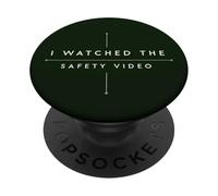 J'Ai regardé la vidéo de sécurité Design Minimaliste PopSockets PopGrip Adhésif