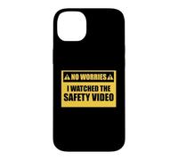 J'Ai regardé The Safety Video Work Sarcasm Funny Work Coque pour iPhone 14 Plus