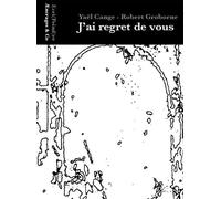 J'ai regret de vous - Yaël Cange - Aencrages & Co - broché - Poésie