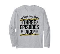 J'Ai résolu Cette Affaire il y a Trois épisodes True Crime Manche Longue