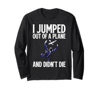 J'Ai sauté d'un Avion et Je ne suis Pas Mort (drôle de Parachutiste) Manche Longue