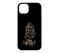 Jai Shree Ram Hanuman Dieu Hindou Faith Cadeau de dévotion Coque pour iPhone 14 Plus