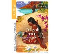 Romain Gary – J'ai soif d'innocence et autres nouvelles – Larousse – Broché