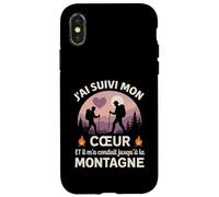 J'Ai Suivi Mon Coeur Et Il m'a Conduit Jusqu'à La Montagne Coque pour iPhone X/XS