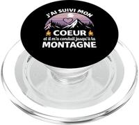 J'Ai Suivi Mon Coeur Et Il m'a Conduit Jusqu'à La Montagne PopSockets PopGrip pour MagSafe