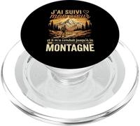 J'Ai Suivi Mon Coeur Et Il m'a Conduit Jusqu'à La Montagne PopSockets PopGrip pour MagSafe