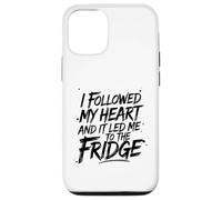 J'ai suivi mon cœur et il m'a mené au frigo Coque pour iPhone 12/12 Pro