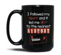 J'Ai Suivi Mon Cœur Tasse À Café Durable Tasse À Thé Unique Mug Idée Cadeau Pour Pâques Noël Anniversaire 330 Ml