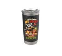 J'ai Suivi Mon Instinct vers les Snacks Raton Rigolo Gobelet isotherme en acier inoxydable double paroi
