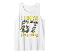 J'Ai survécu à 67 + 33 Jours d'école, Professeur de mathématiques du 100e Jour Débardeur