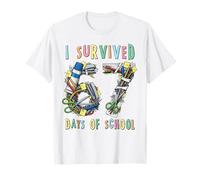 J'Ai survécu à 67 + 33 Jours d'école, Professeur de mathématiques du 100e Jour T-Shirt